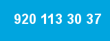 920 113 30 37 920 113 30 37